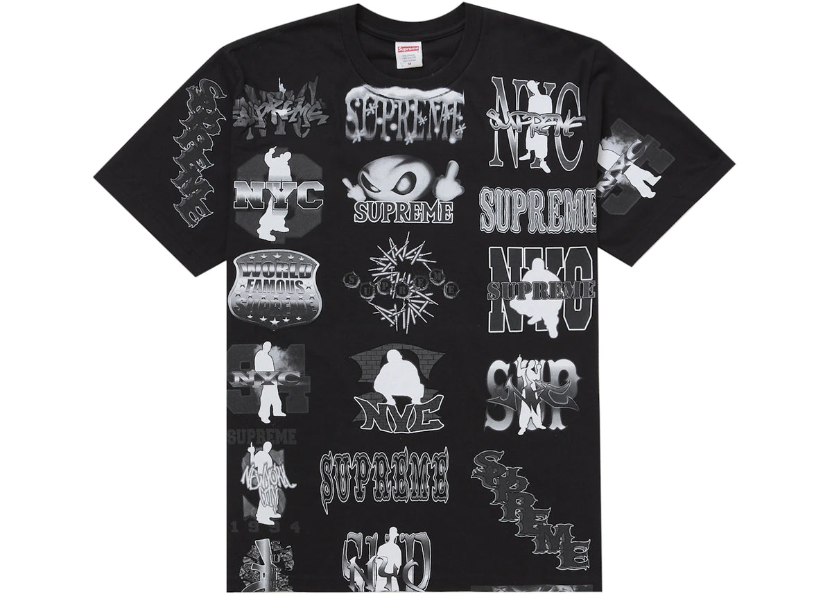 Supreme Flash Tee Black