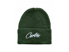 Corteiz Allstarz Folded Beanie green