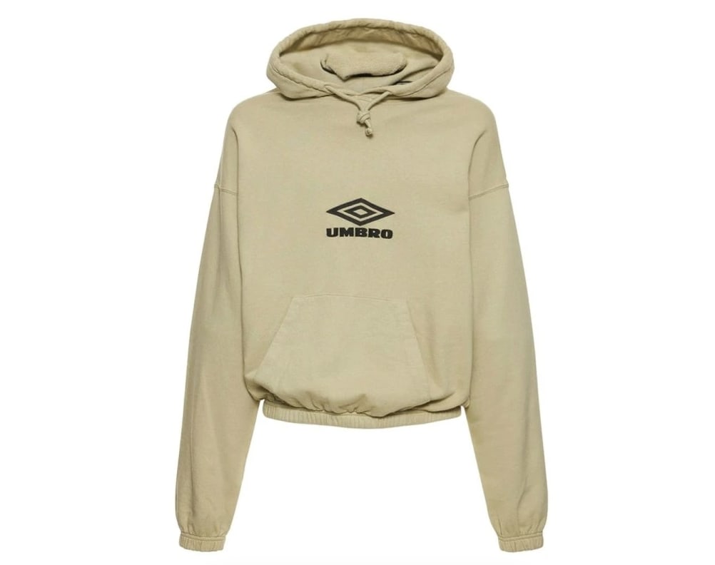 Umbro x Slam Jam Masked Hoodie Beige