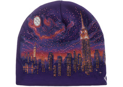 Supreme Cityscape Beanie Purple