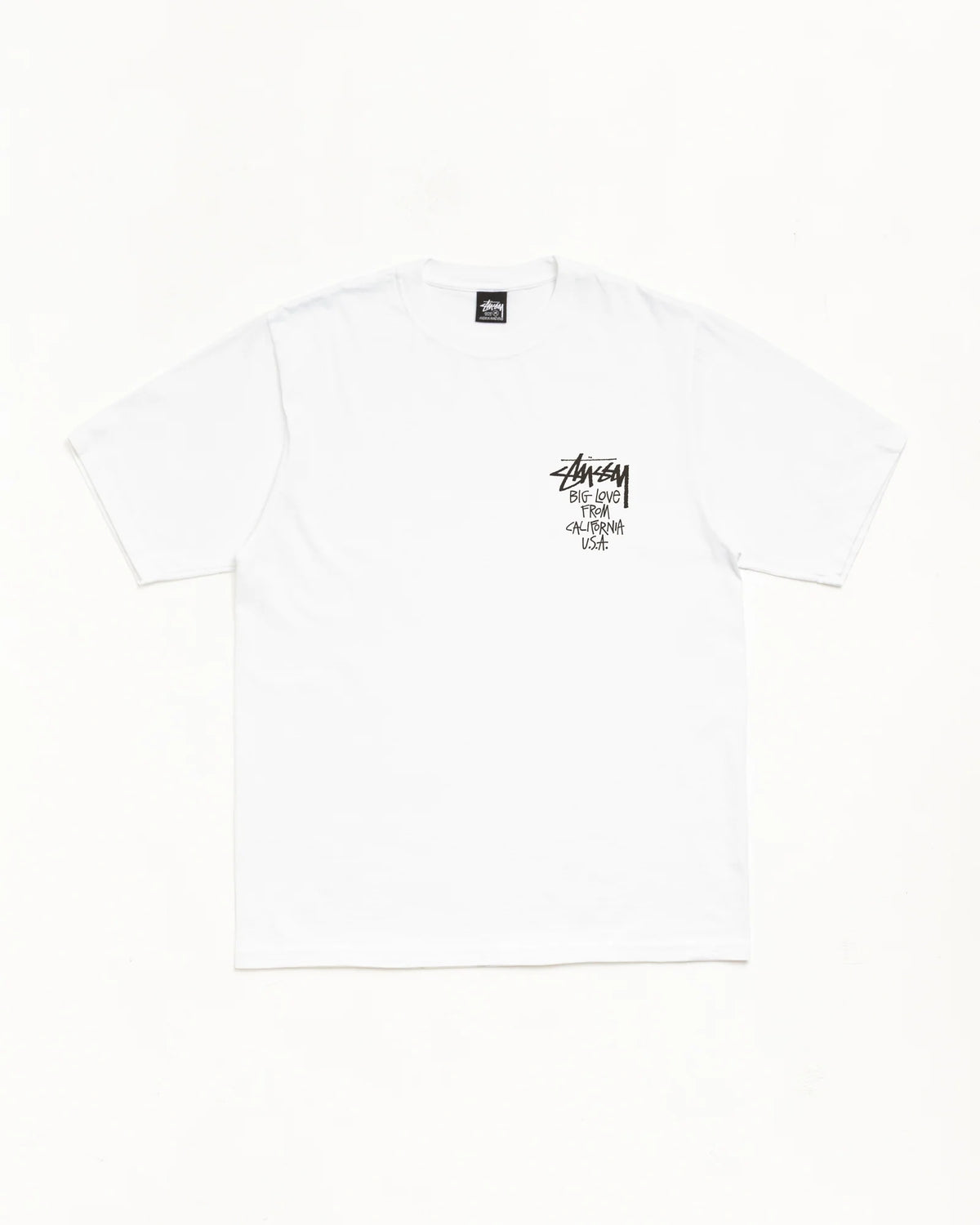 Stussy Big Love Tee Mens White