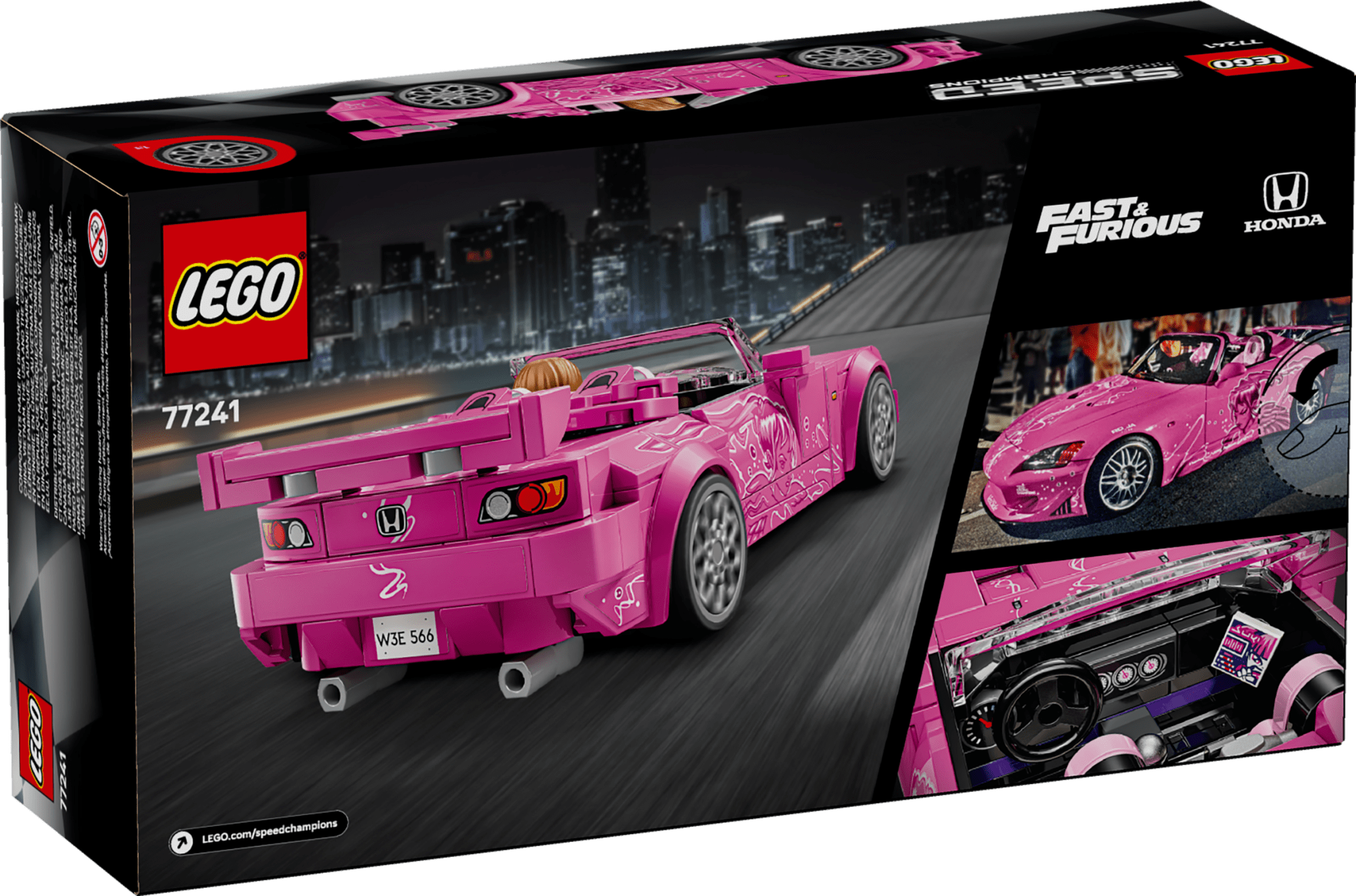 LEGO Speed Champions 2 Fast 2 Furious Honda S2000 Set 77241