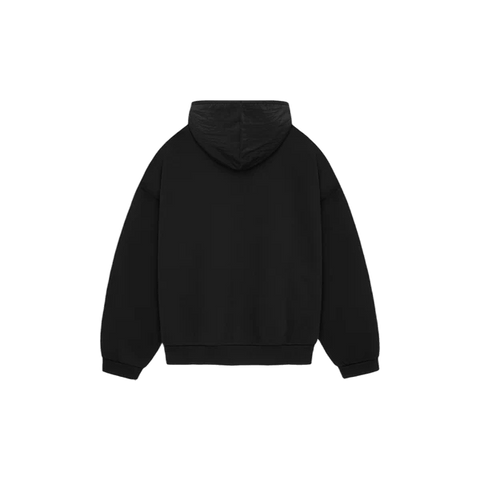 Fear of God Essentials Arch Logo Hoodie Jet Black
