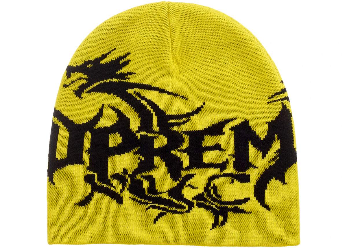 Supreme Dragon Beanie (FW26) Yellow