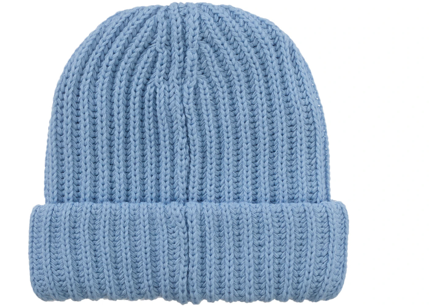 Supreme Classic Logo Chunky Ribbed Beanie (FW26) Light Blue