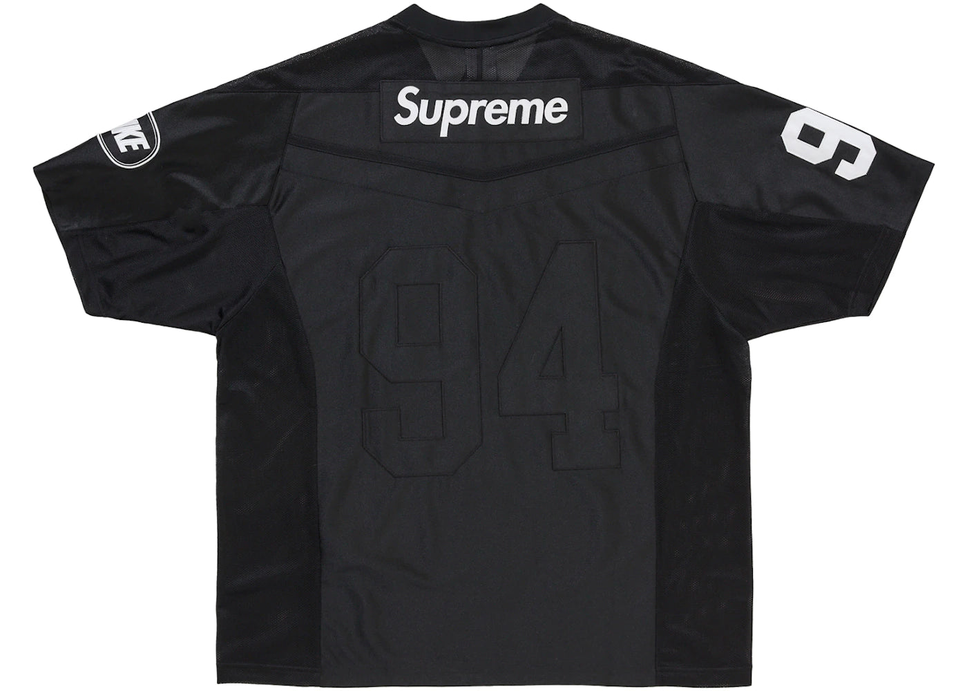 Supreme Nike Football Jersey Black
