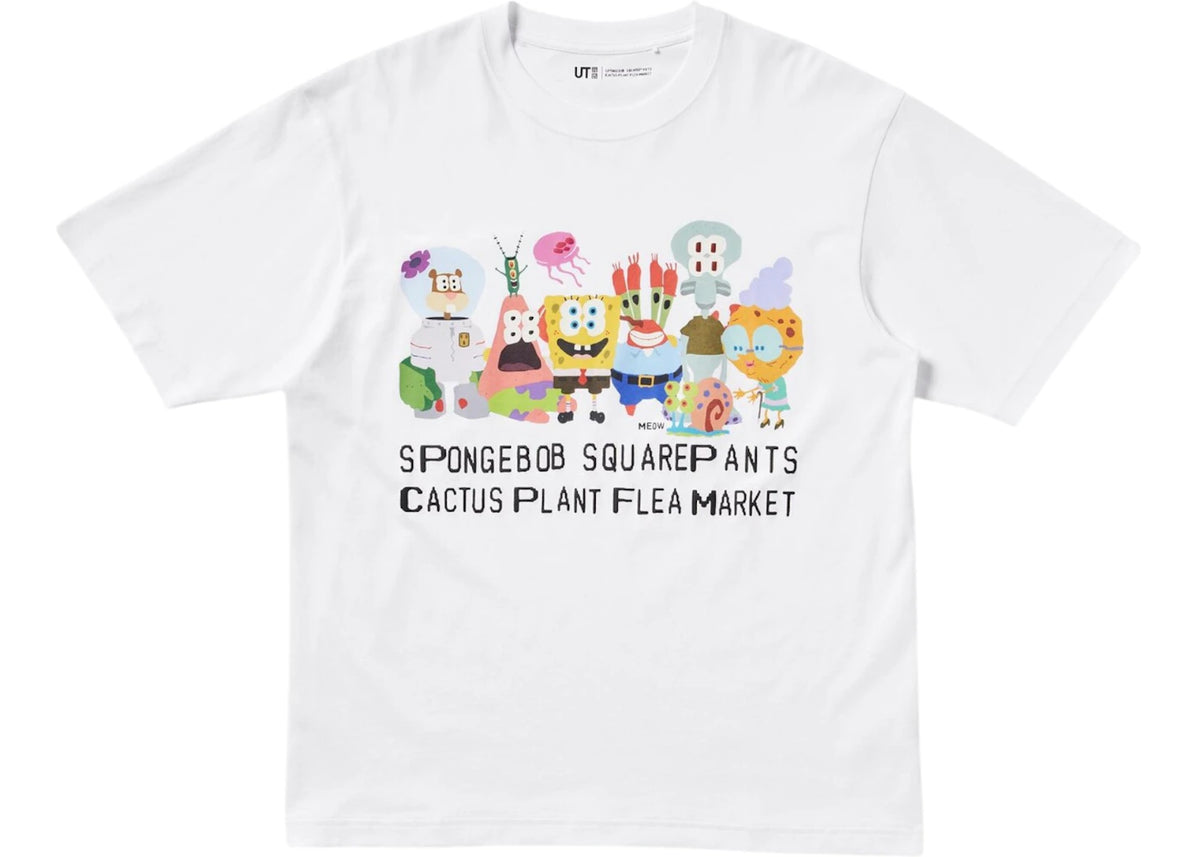 Uniqlo x CPFM Spongebob Squarepants UT Graphic II T-Shirt White