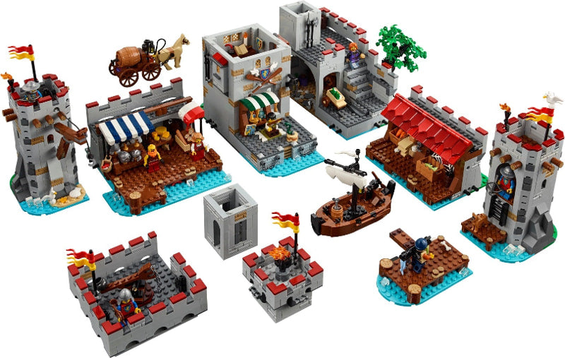 LEGO BrickLink Designer Program - Středověké tržiště u moře