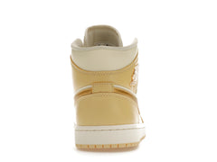 Jordan 1 Mid SE Pale Vanilla Metallic Gold (Women's)