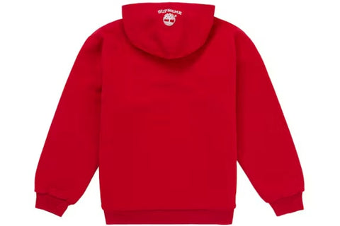 Supreme x Timberland Thermal Lined Zip Up Hooded Sweatshirt Red