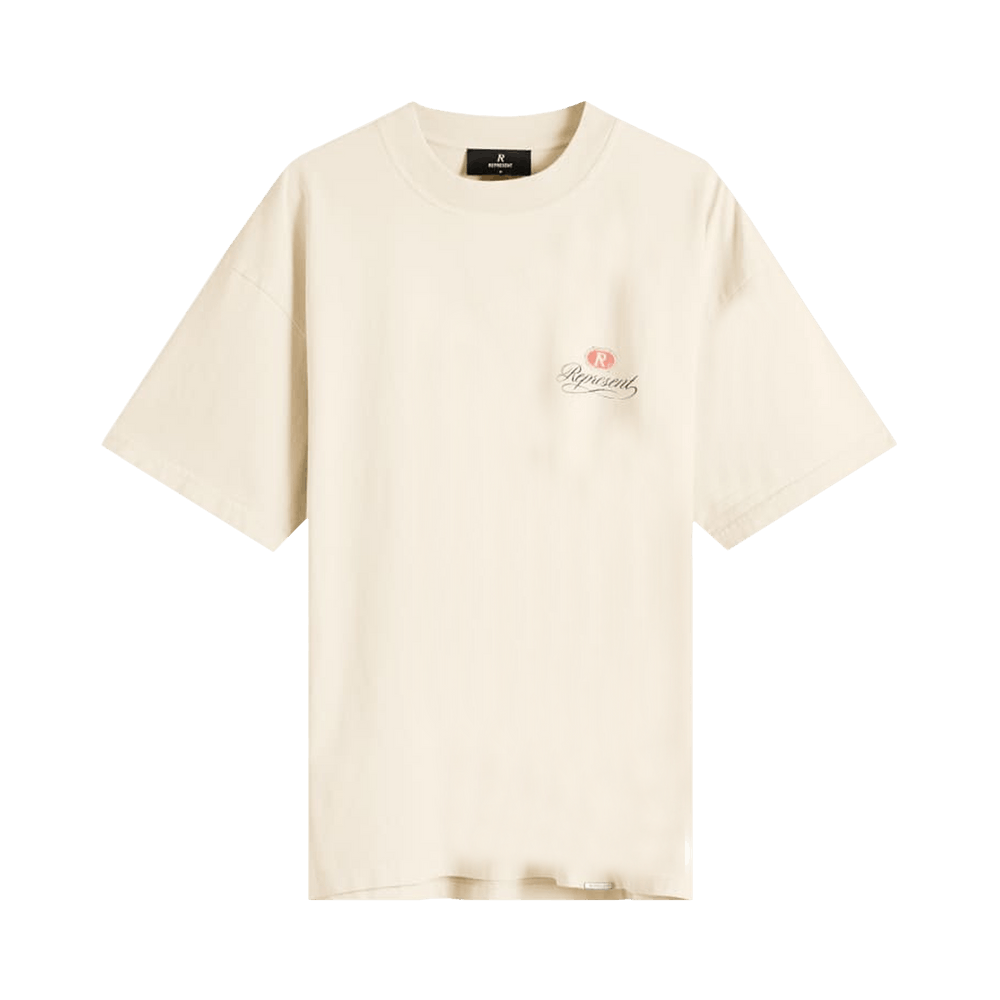 Represent Clo Grand Vintage Hand Drawn T-Shirt 'Jet Black'