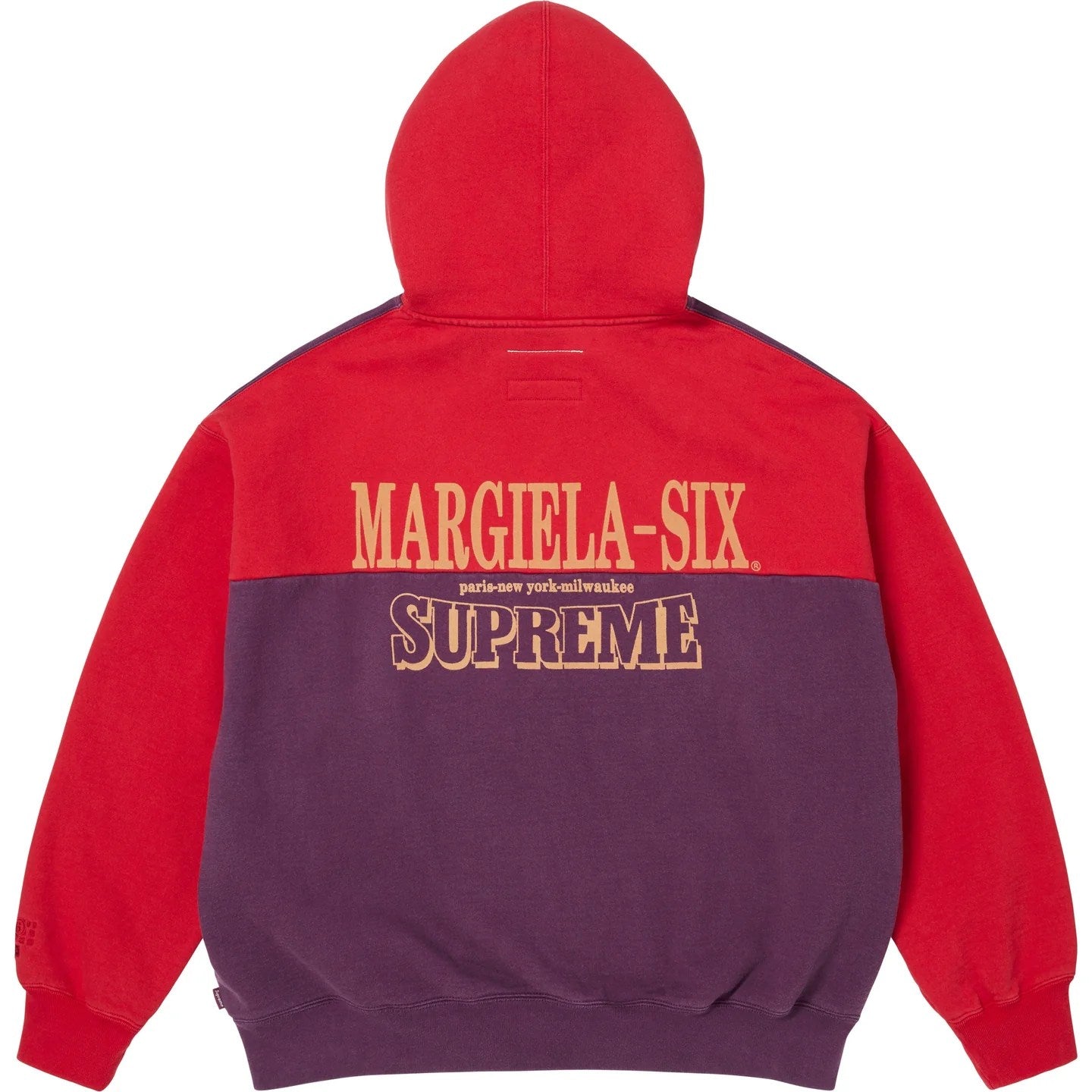 Supreme MM6 Maison Margiela Eagle Zip Up Hooded Sweatshirt
