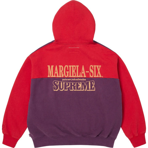 Supreme MM6 Maison Margiela Eagle Zip Up Hooded Sweatshirt