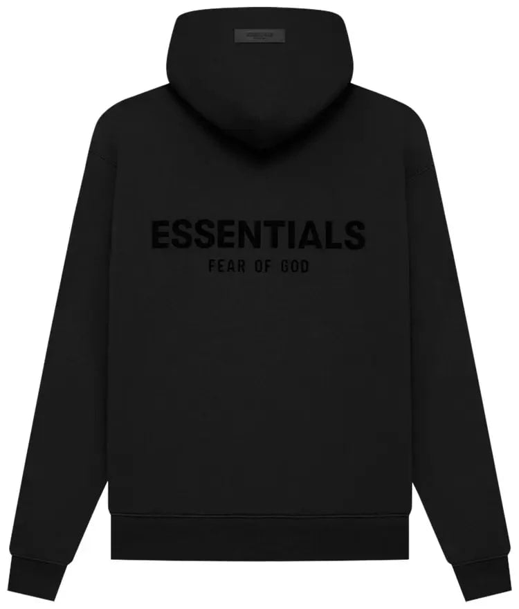 Fear of God Essentials Pullover Chest Logo Hoodie Stretch Limo/Black
