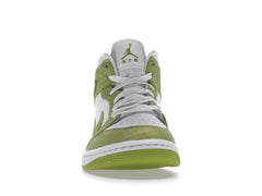 Jordan 1 Mid Green Python (Women's)
