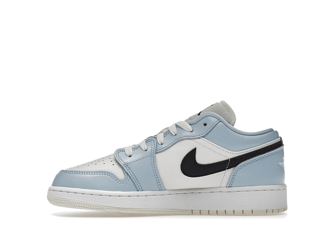 Jordan 1 Low Ice Blue Black (GS)