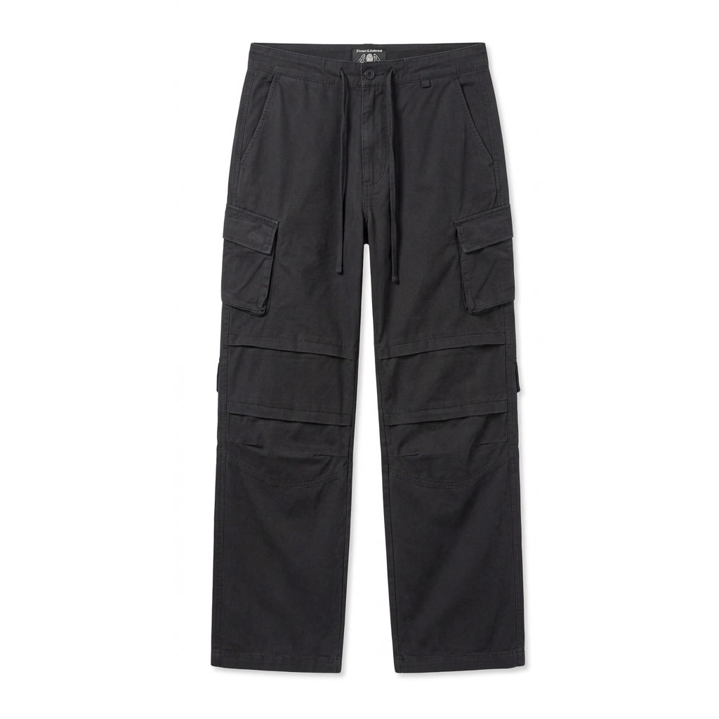 Broken Planet Combat Pants Black