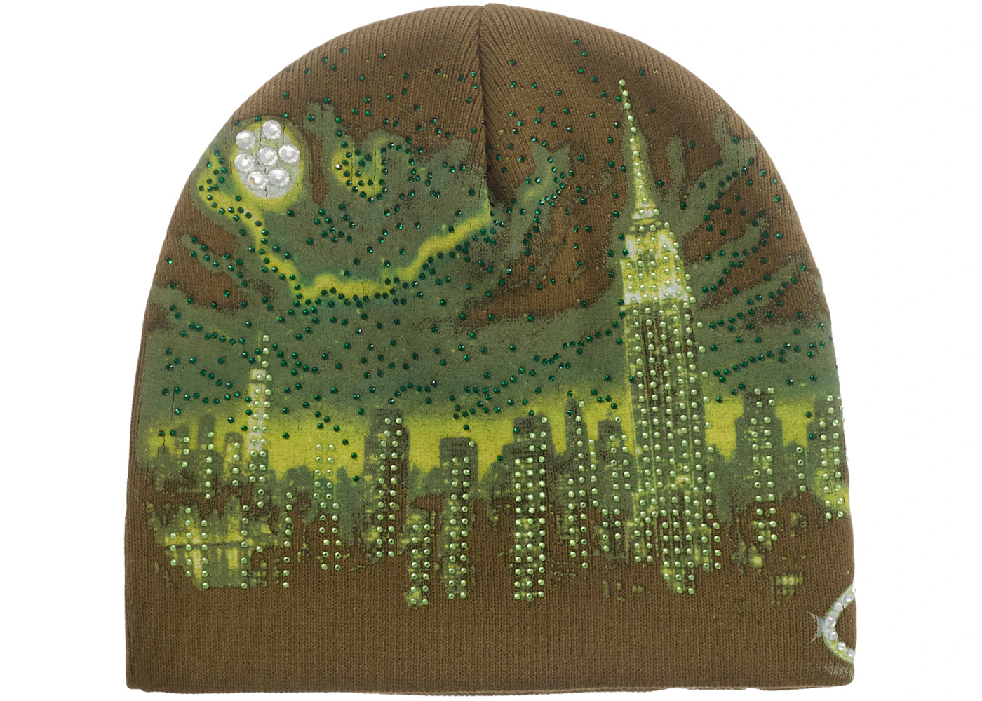 Supreme Cityscape Beanie Green