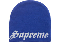 Supreme New Era Ghostface Beanie Blue