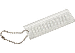Supreme Reflective Keychain Clear