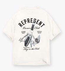 Represent Keys To The Club T-Shirt Flat White