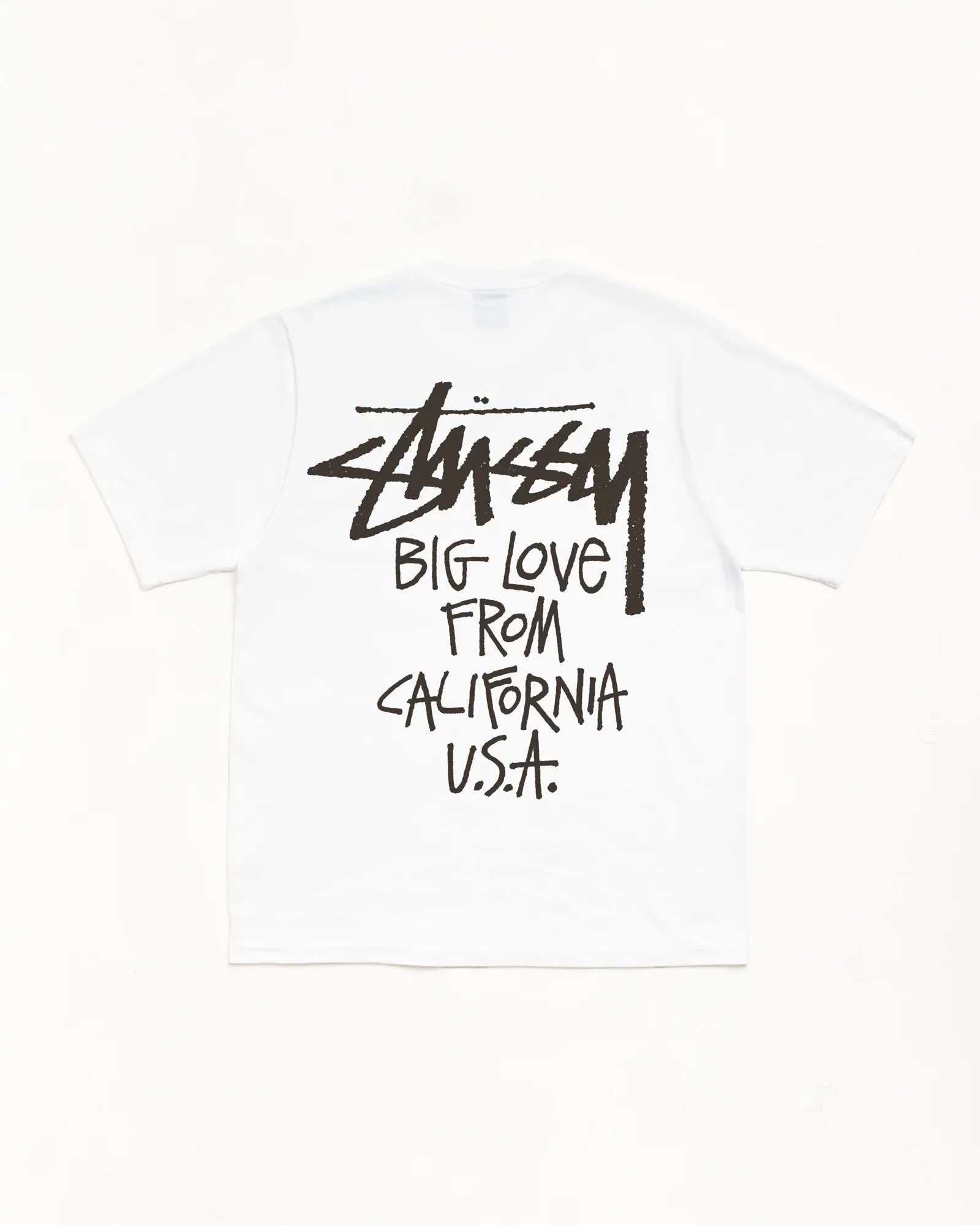 Stussy Big Love Tee Mens White