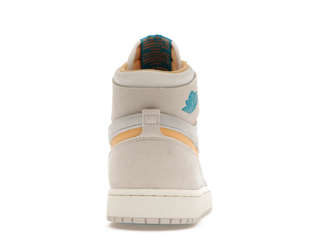 Jordan 1 Zoom CMFT 2 Orewood Brown Bright Citrus Sail