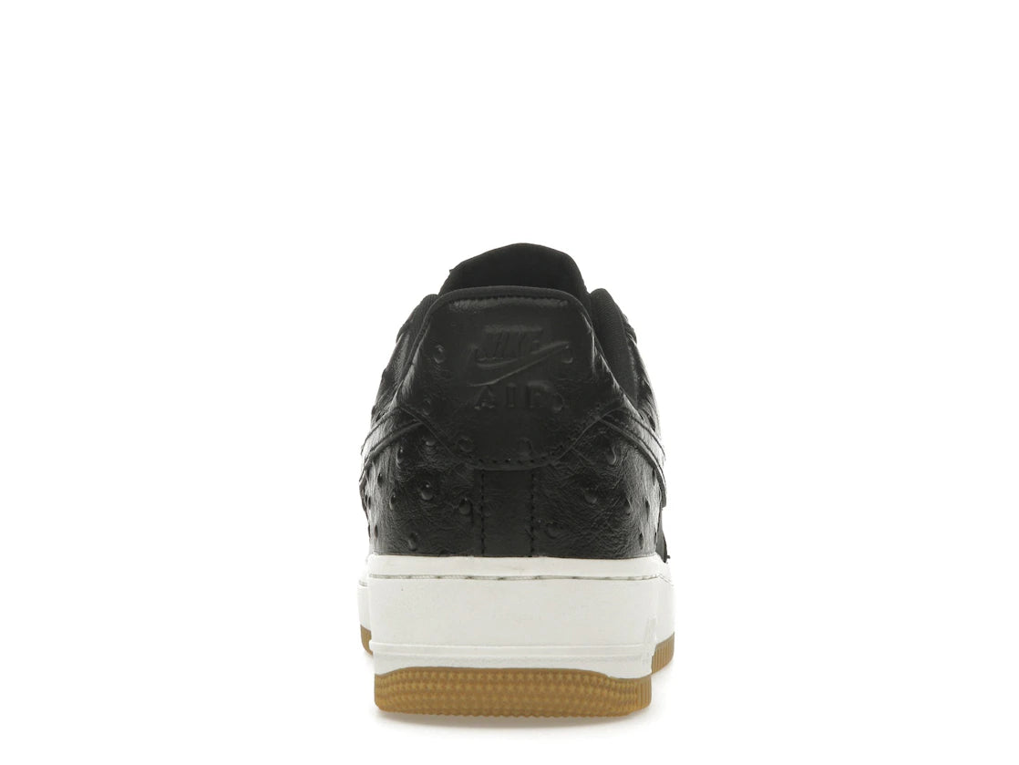 Nike Air Force 1 Low '07 Black Ostrich Gum (Women's)
