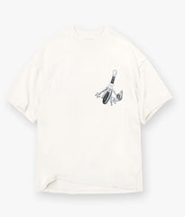 Represent Keys To The Club T-Shirt Flat White