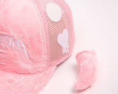 Horns Trucker Pink / White