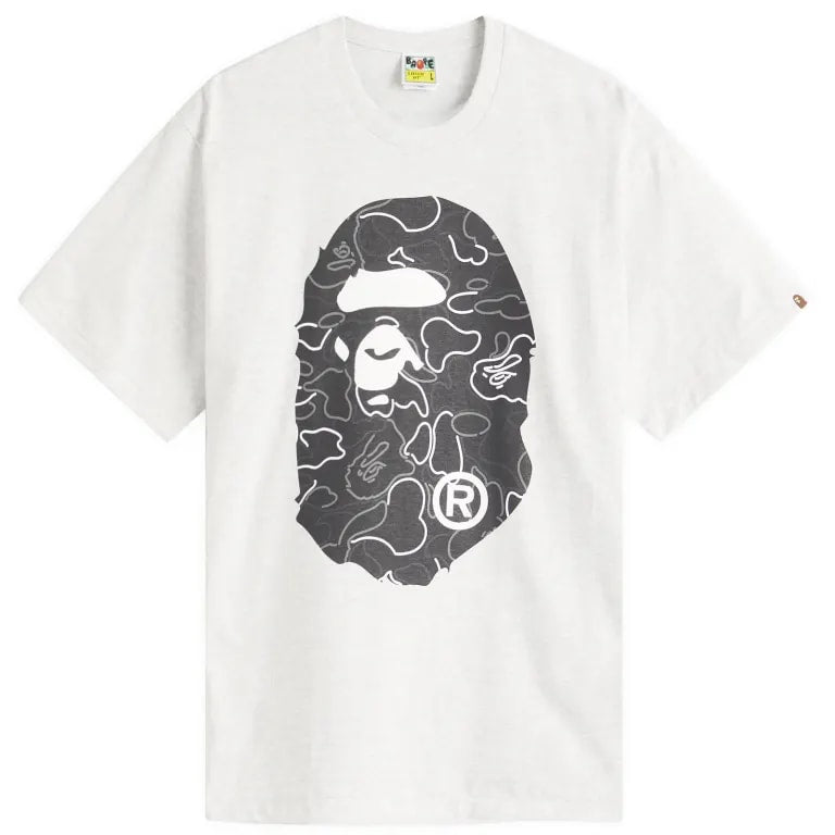 A Bathing Ape Neon Camo Big Ape Head Tee