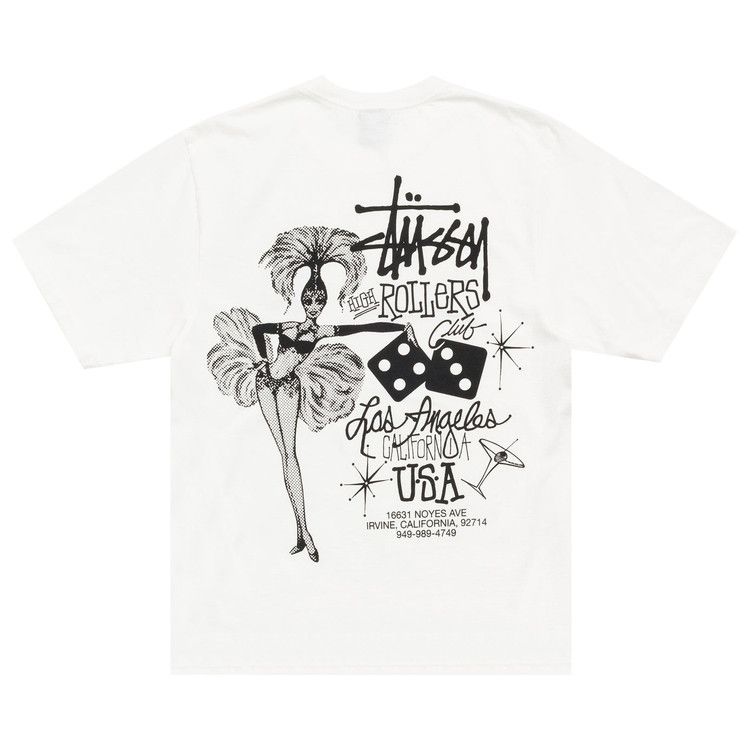 Stussy High Rollers Tee 'Natural'