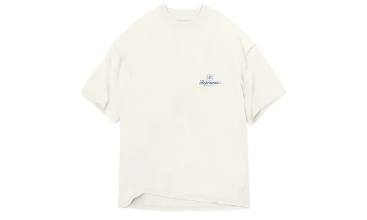 Represent Permanent Vacation Pocket T-Shirt - Antique White