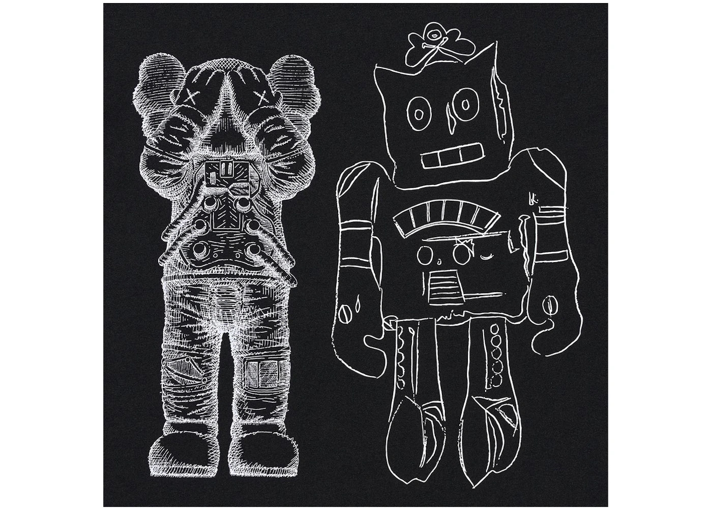 KAWS x Uniqlo Warhol UT Graphic 476351 T-shirt Black
