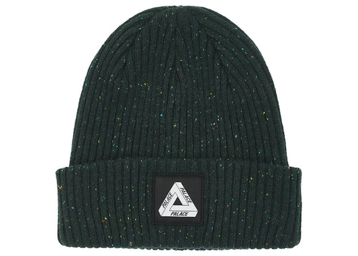 Palace Nepped Tri-Ferg Patch Beanie Green