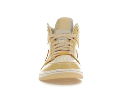 Jordan 1 Mid SE Pale Vanilla Metallic Gold (Women's)
