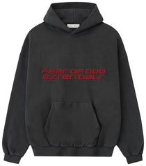 Fear of God Essentials 90's Hoodie Iron Grey