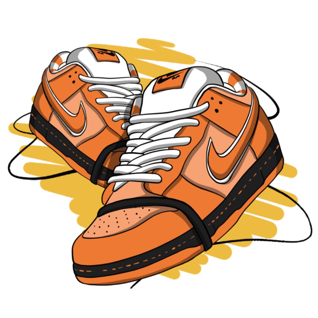 nike sb drawing