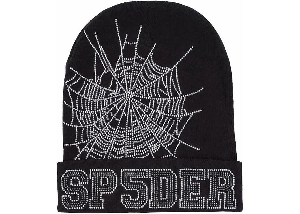 Sp5der Web Beanie Black