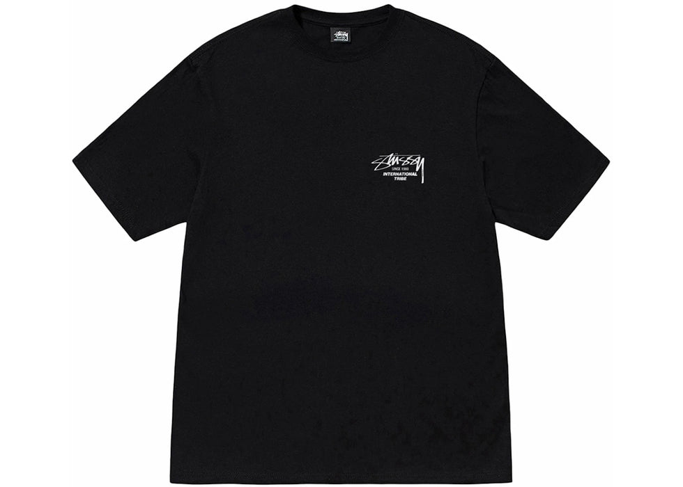 Stussy Beat Sounds Pigment Dyed Tee Black