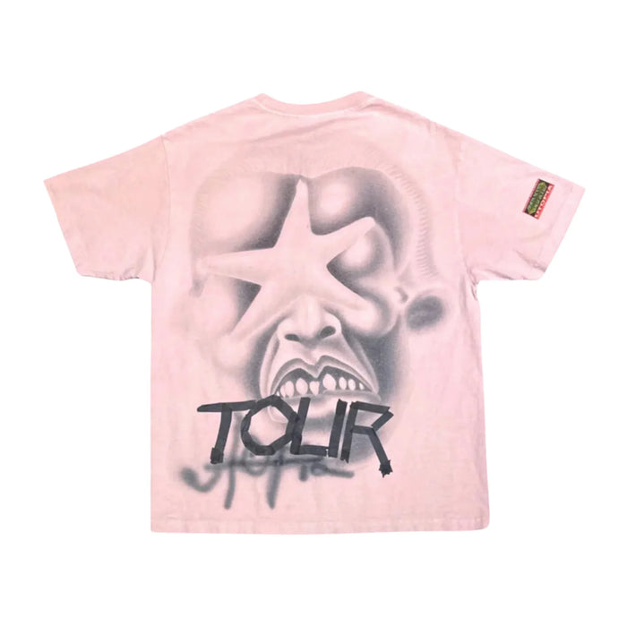 Travis Scott Utopia Circus Maximus Pink Star Tee Pink