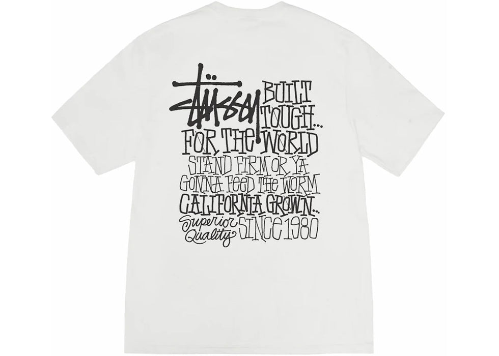 Stussy California Grown Pigment Dyed Tee Natural