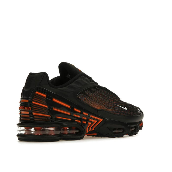 Nike Air Max Plus 3 Black Orange Spirograph