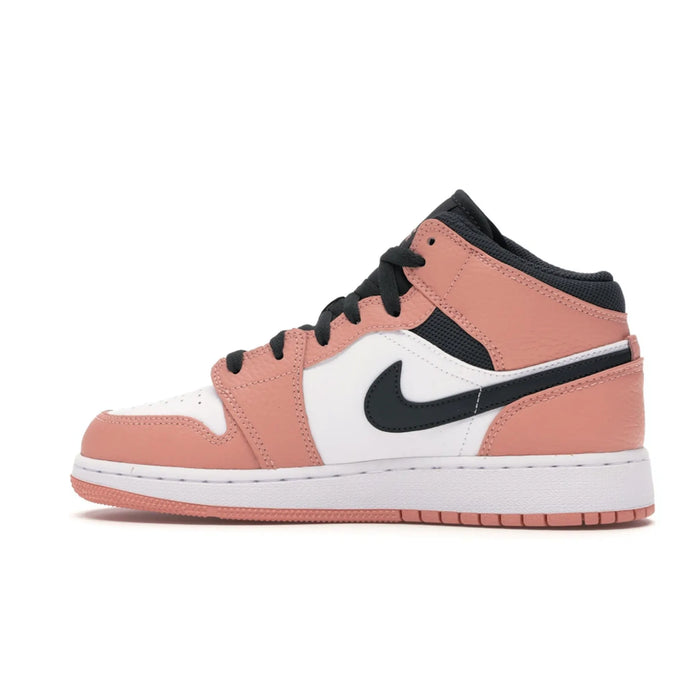 Jordan 1 Mid Pink Quartz (GS)