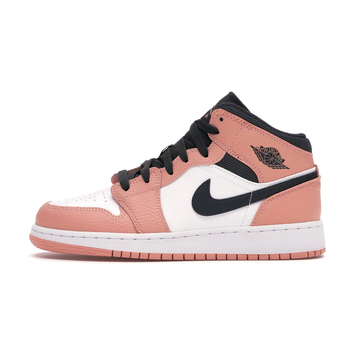 Jordan 1 Mid Pink Quartz (GS)