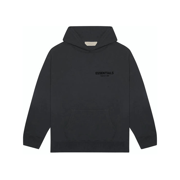 Fear of God Essentials Pullover Chest Logo Hoodie Stretch Limo/Black