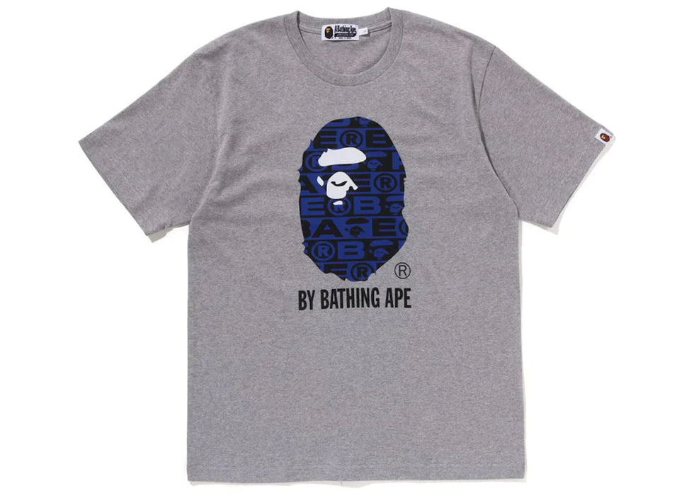 BAPE Lux Sport Pattern By Bathing Ape Tee Gray