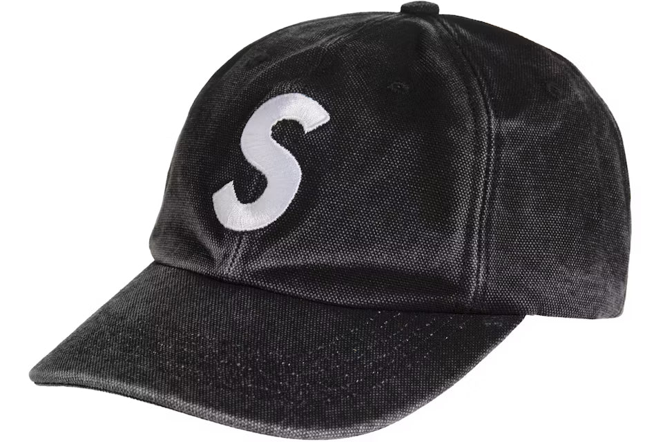 Supreme Pigment S Logo 6-Panel Black