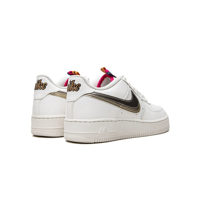 Nike Air Force 1 LV8 Double Swoosh Silver Gold (GS)