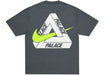 Palace x Nike Tri Swoosh T-Shirt Charcoal